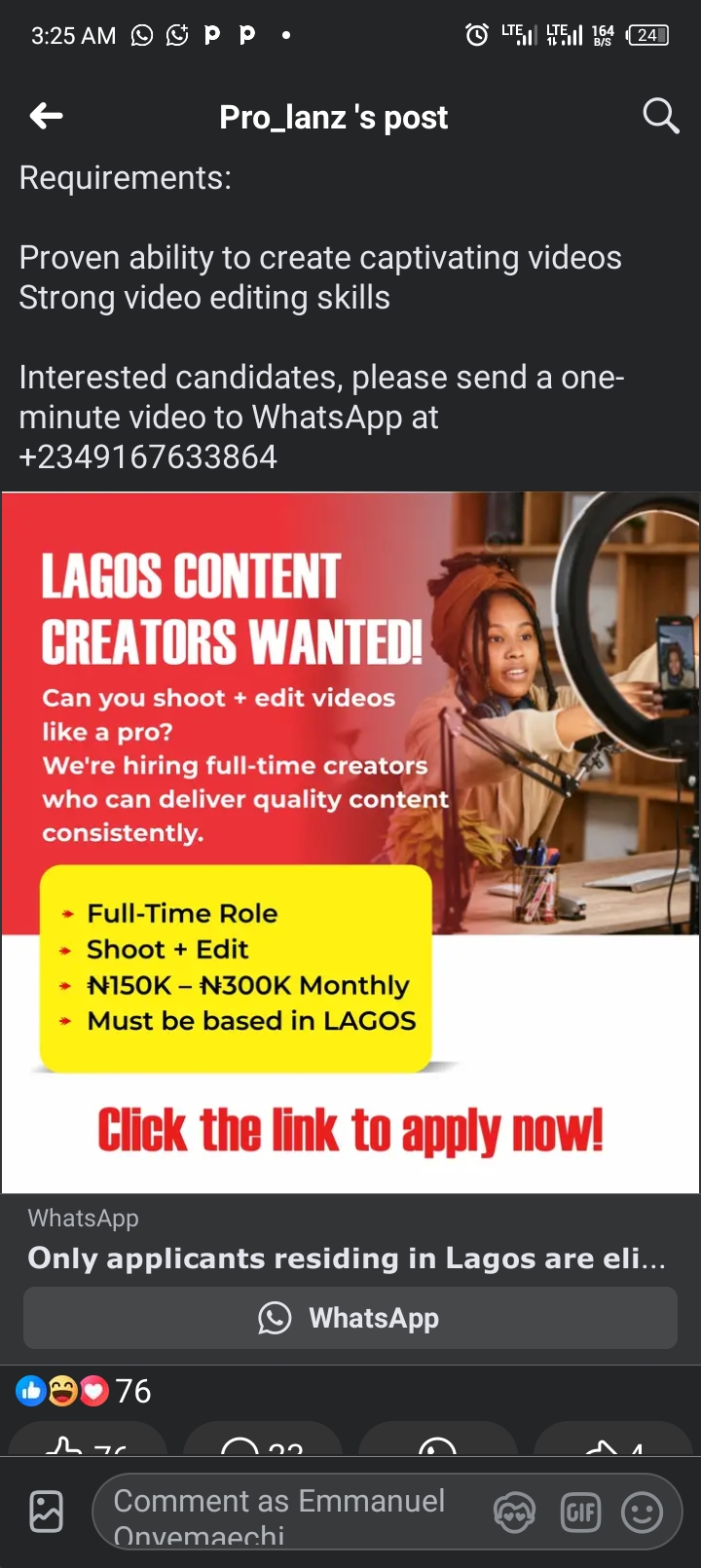 Are you interested?
