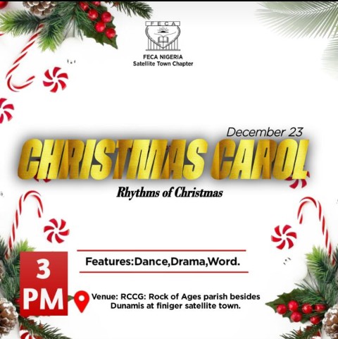 FECA Satellite Chapter prepares to host Christmas Carols 