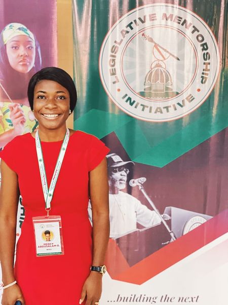 What Mercy Abdulsalam said about the Legislative Mentorship Initiative 